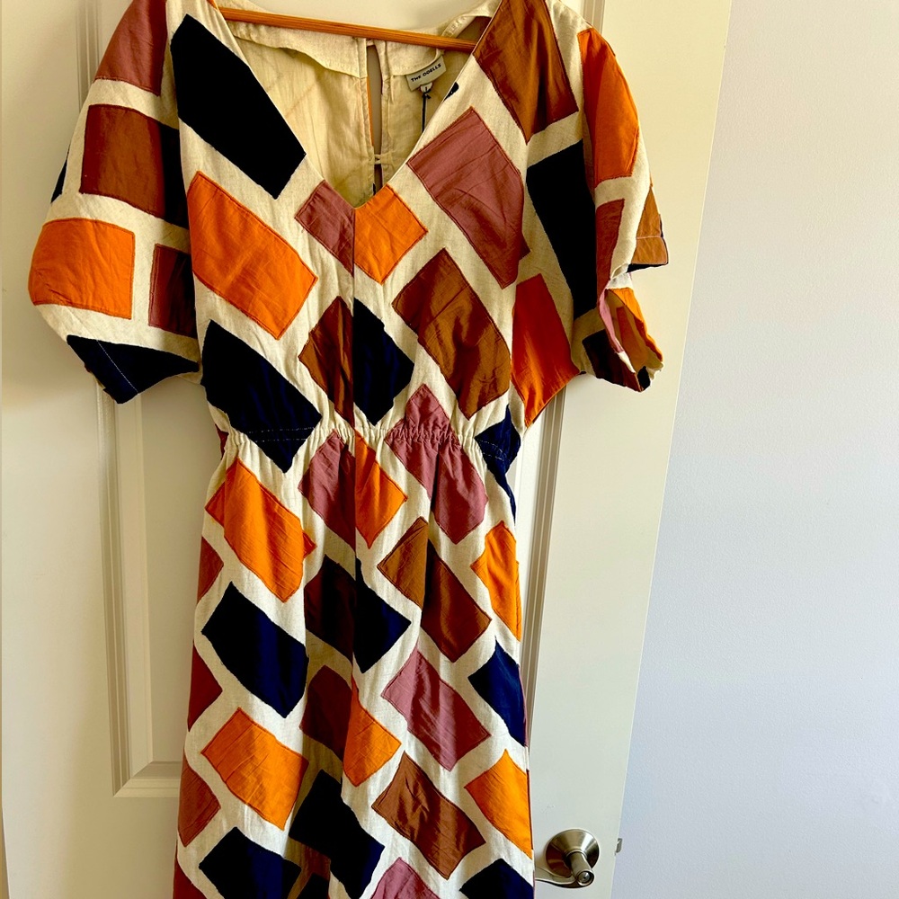 The Oddels Cotton Multicolored Jumpsuit , Size L